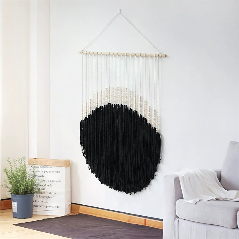 Macramé semicircular para colg - Macrame Wall Hanging reseña y precio