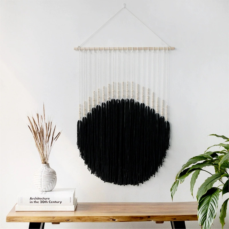 Macramé semicircular para colg - Macrame Wall Hanging reseña y precio