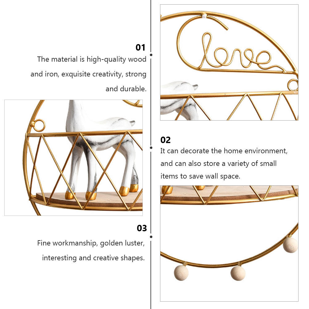 1 Pieza de Estante Decorativo  - Home Decor Gold reseña y precio
