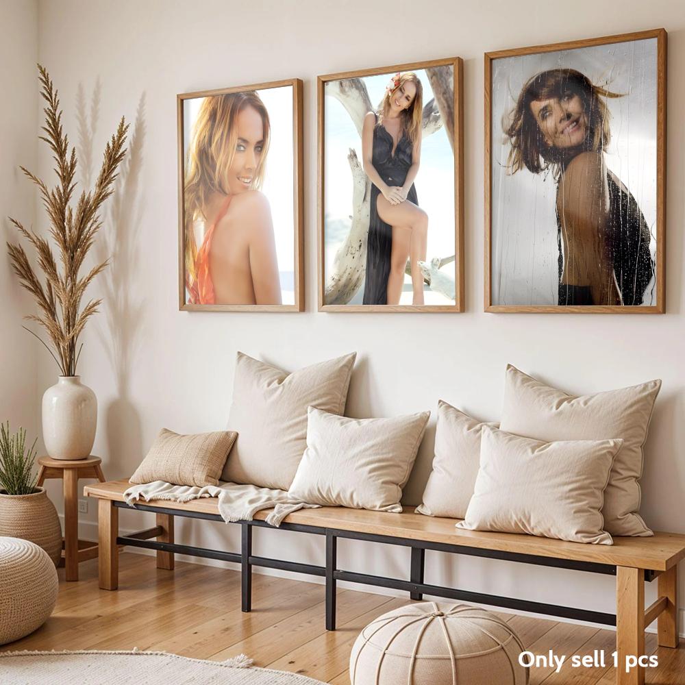 Póster de la cantante Z-Zhanna - Home Decor Living Room Ideas reseña y precio