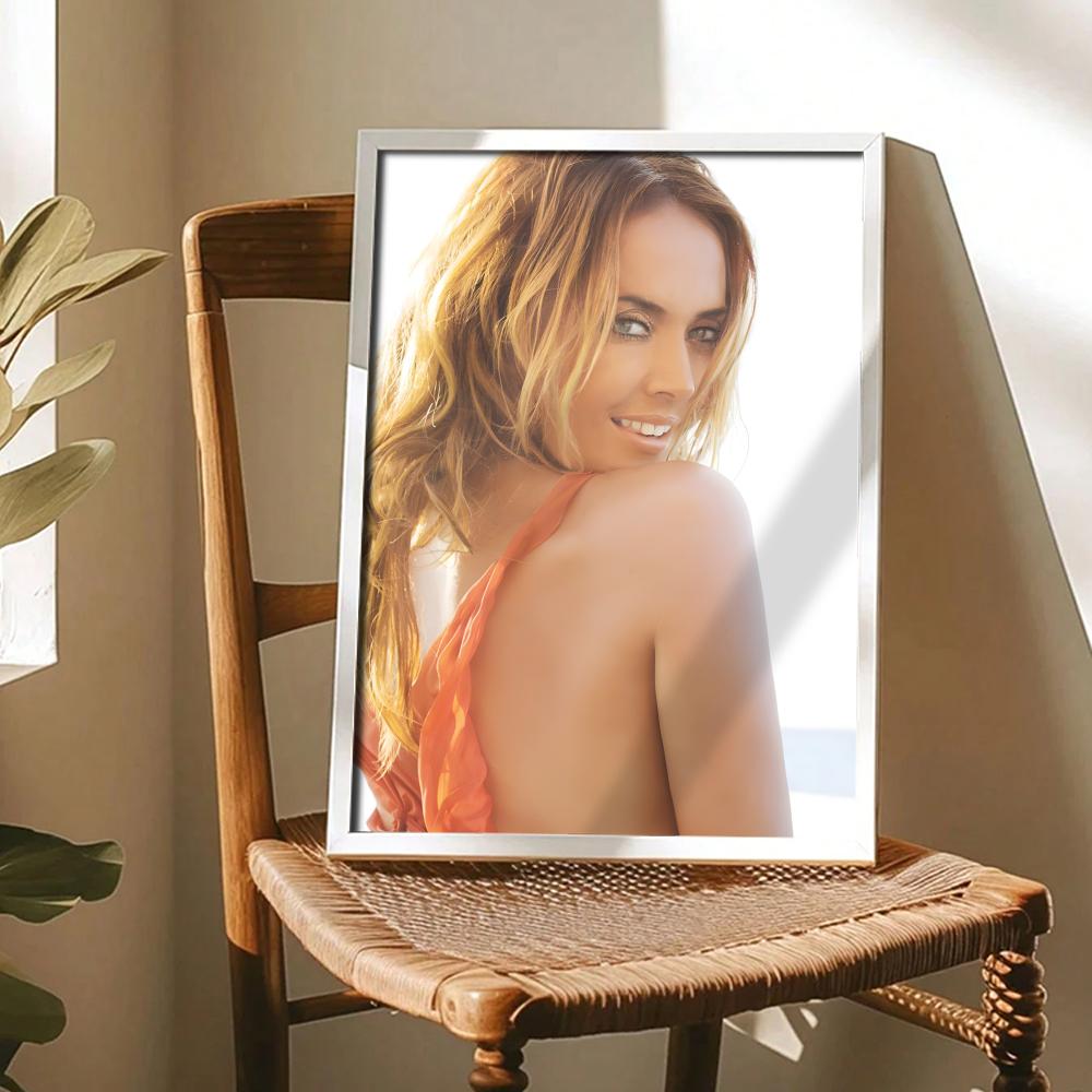 Póster de la cantante Z-Zhanna - Home Decor Living Room Ideas reseña y precio