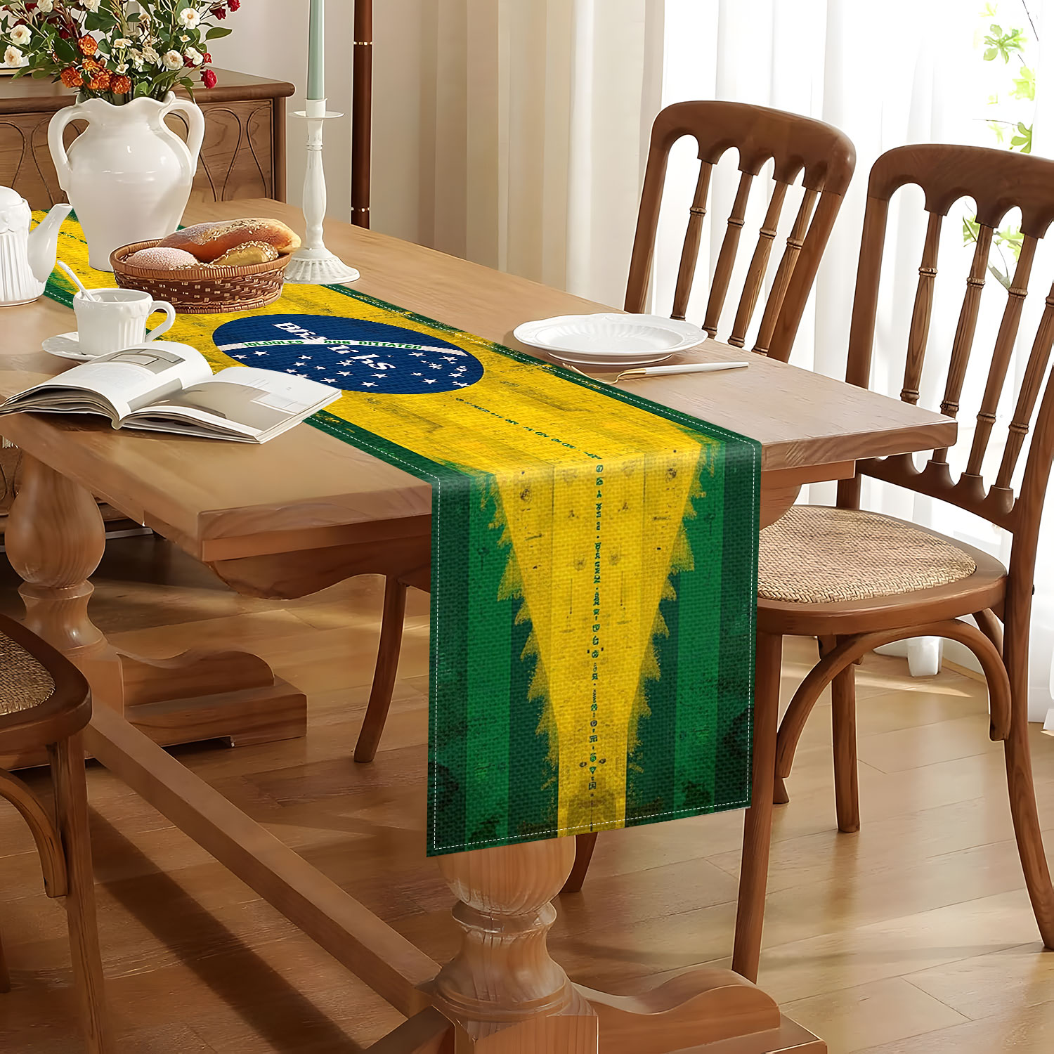 1 pieza de bandera de mesa tem - Home Decor Exchange reseña y precio