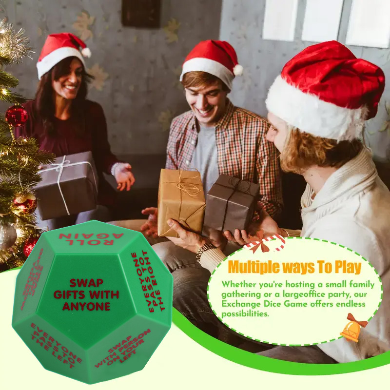 1/2 Uds juego de Navidad dados - Home Decor Exchange reseña y precio