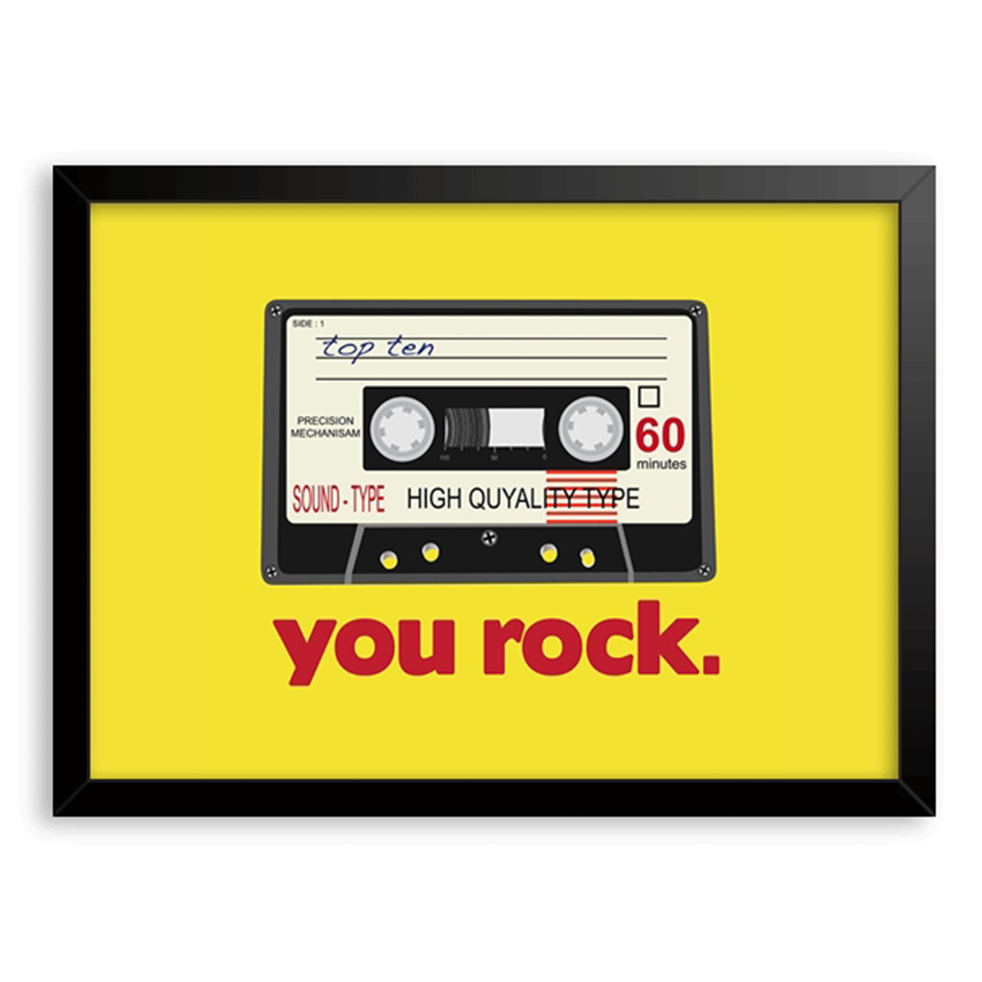 Cuadro moderno con citas de Yo - Home Decor Quotes reseña y precio