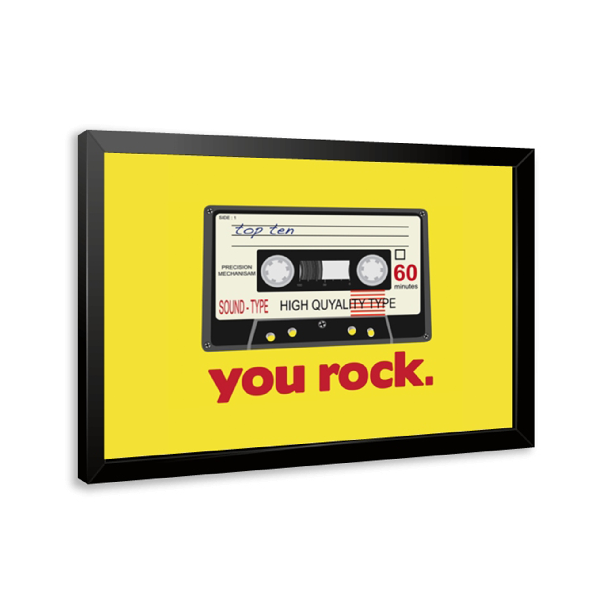 Cuadro moderno con citas de Yo - Home Decor Quotes reseña y precio