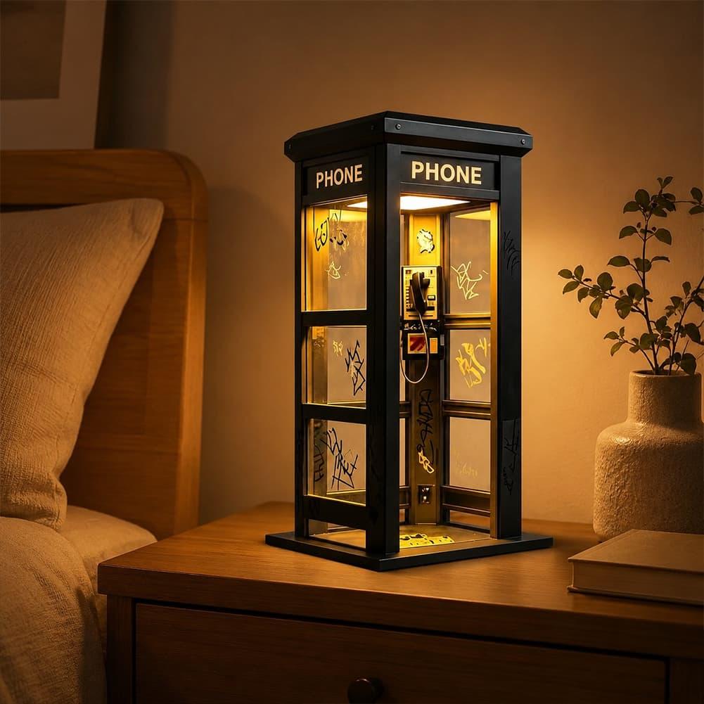 Lámpara de mesa estilo cabina  - Home Decor Light reseña y precio