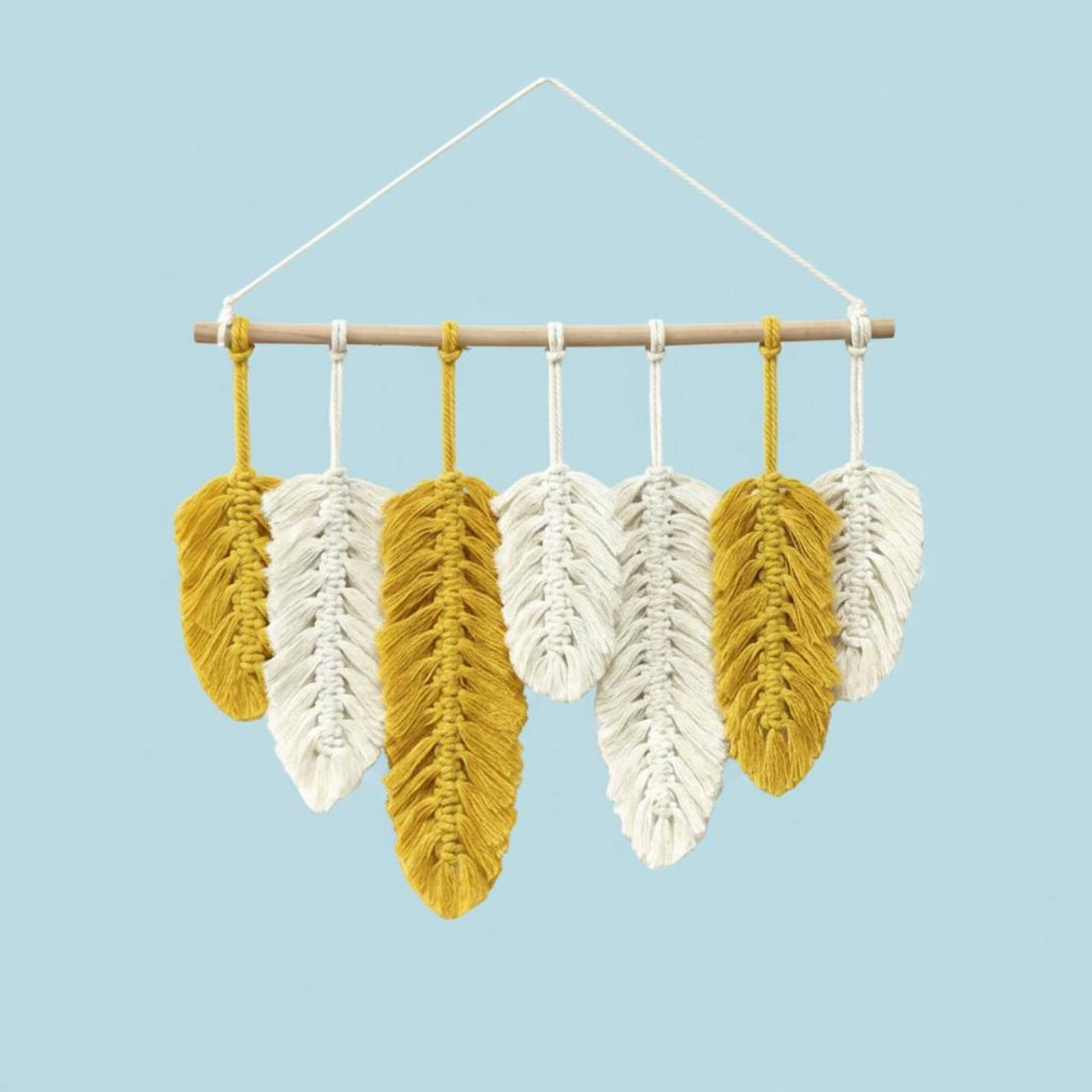 Tapiz de Pared de Macramé con  - Macrame Wall Hanging reseña y precio