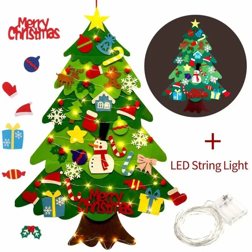 Árbol de Navidad de Fieltro DI - Home Decor Xmas Tree reseña y precio