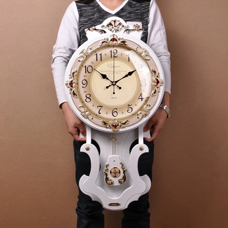Reloj de Pared Grande Nórdico  - Home Decor Living Room Ideas reseña y precio