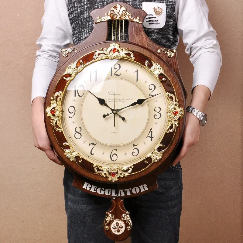 Reloj de Pared Grande Nórdico  - Home Decor Living Room Ideas reseña y precio