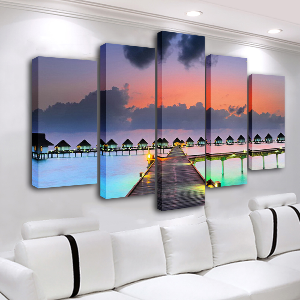 Arte de pared pintura de puest - Home Decor Mirror reseña y precio